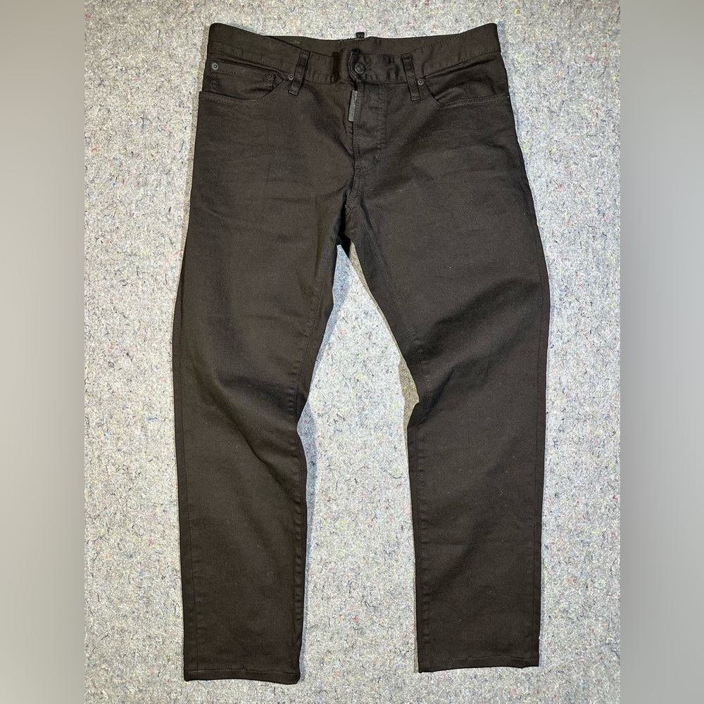 DSQUARED2 Dark Brown Slim Jeans